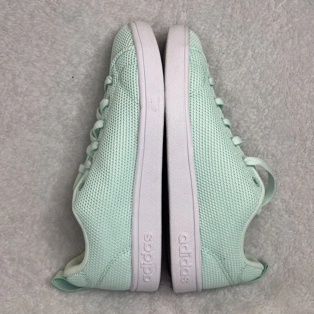 New Adidas VS Advantage Shoe Sneaker Tennis F34443 Ice Mint Mesh Womens Sz 5.5‎